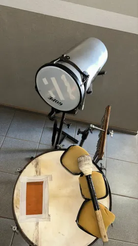 ? VENDO KIT DE PERCUSSÃO COMPLETO 