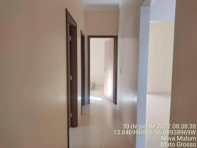 Casa 164,64m² com Terreno 275,15m² | Nova Mutum-MT | Lírios do Campo II - 3 Dorms, 3 Banhe