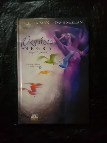Hq ORQUÍDEA NEGRA de NEIL GAIMAN
