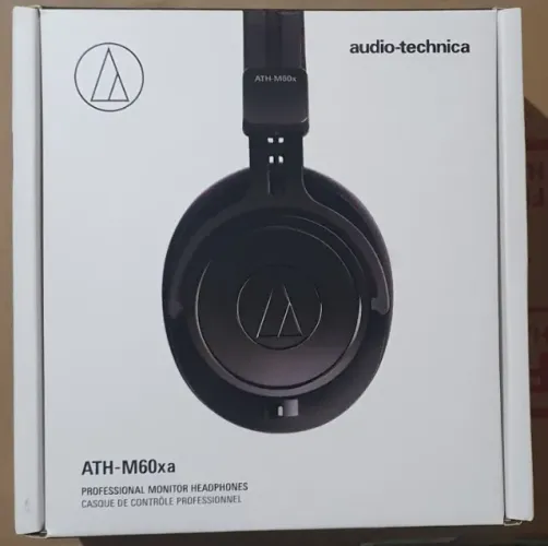 Fone de Ouvido Audio-Technica Profissional - ATH-M60XA