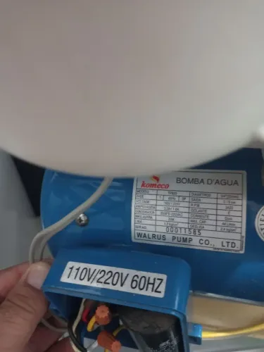 Vendo bomba pressurizadora usada funcionando perfeitamente