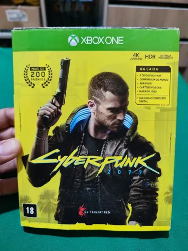 Jogo Cyberpunk 2077 nunca usado