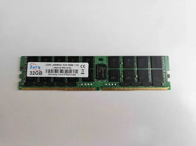 Memória RAM 32GB DDR4 2400Mhz ECC LRDIMM Servidor ou X99 Zorq