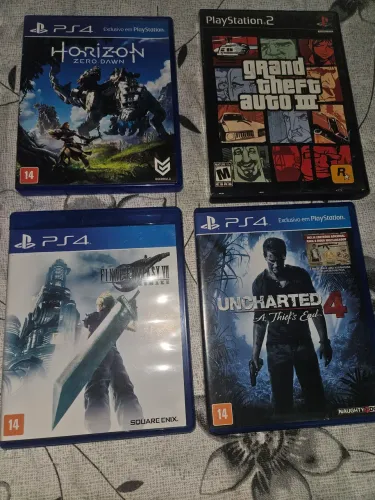 Jogos PS4 PS2 Combo Coletânea Barato 