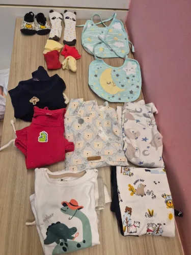 Lotinho bebê menino 3 a 9 meses