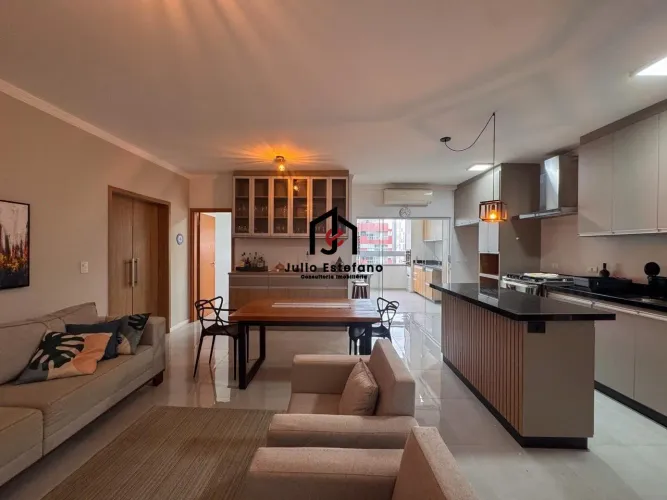 Apartamento com 3 dormitórios sendo 2 suítes no Itaguá em Ubatuba