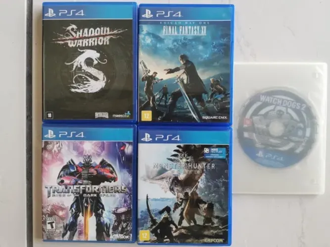 Jogos PS Playstation 4 a partir de 50 reais