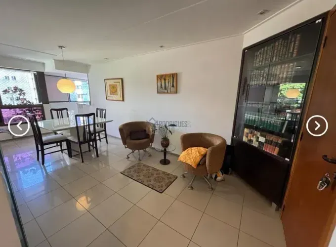 Pina/Boa Viagem, 3 Qts+Dependencia, Suite, Varanda, 108 m², 2 Vagas, Reformado, Armários, 