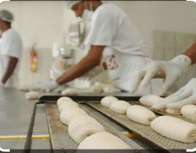Auxiliar de produção padaria