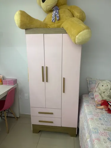 Guarda roupa infantil menina 