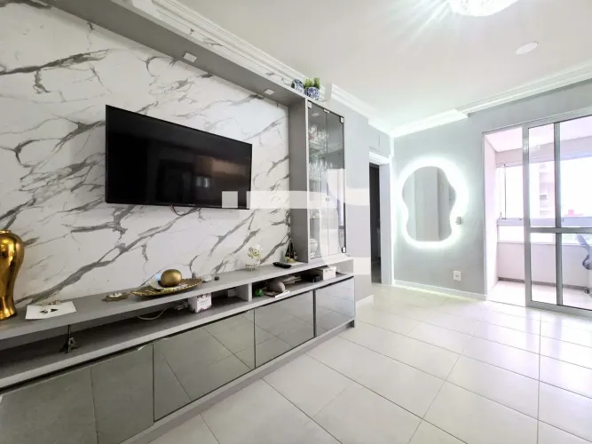 Apartamento à venda em Barreiros, São José  2 quartos, sacada com churrasqueira e área de 