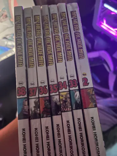LEIA DESCRIÇÃO Mangás boku no hero