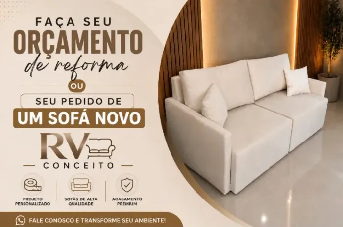 Fabricamos e reformamos sofás