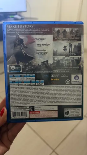 Assassin?s creed unity usado/PS4/PS5