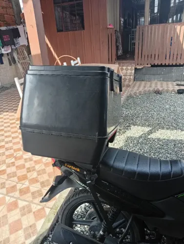 Caixa maís suporte mottu 