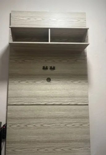 Painel para TV em MDF com Nicho e Suporte Incluso - Moderno e Elegante!