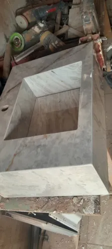 Pia de porcelanato 35x50