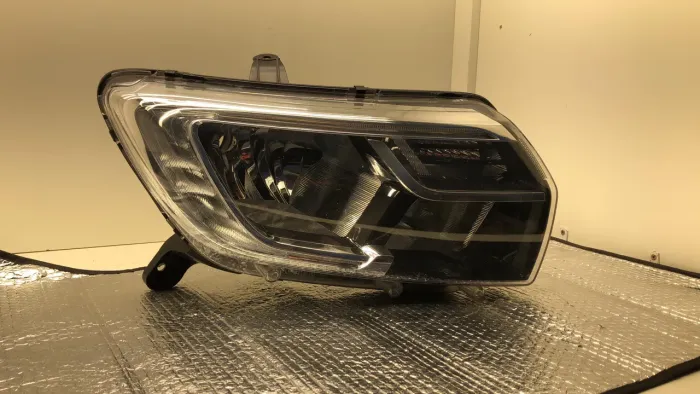 Farol Direito Renault Kwid Original Máscara Negra LED