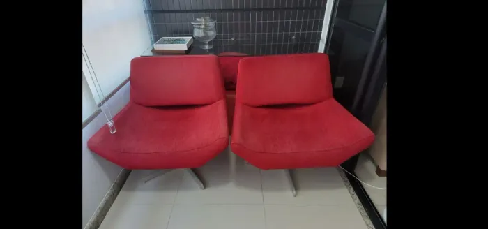 2 poltronas estilo design