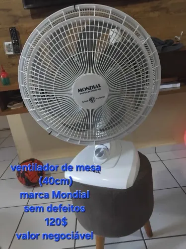 Ventilador de mesa (40cm)