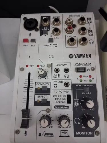Interface Yamaha AG03