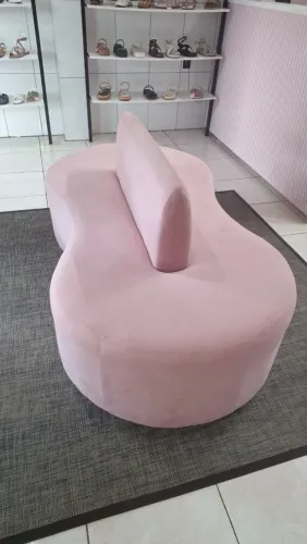 Sofá Organico Rosa
