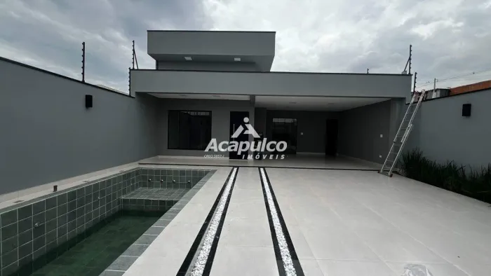 Casa com 3 quartos para alugar no Jardim dos Manacás em Santa Bárbara D'Oeste/SP.