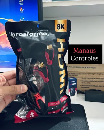 Cabo Hdmi 5 Metros Full HD / Ultra HD 4K e 8K 