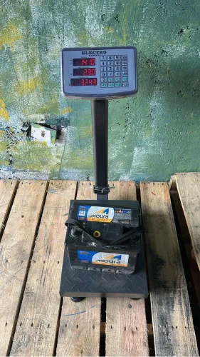 Balança comercial digital de 200 kilo plataforma de 40x30 novas 