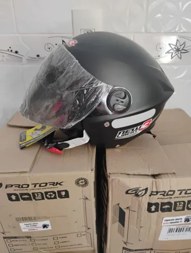 Capacete aberto tam 56, 58, 60 novo
