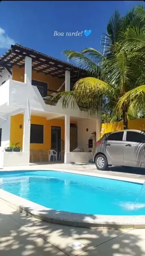 Casa Temporada Arembepe 2 quartos Piscina Garagem