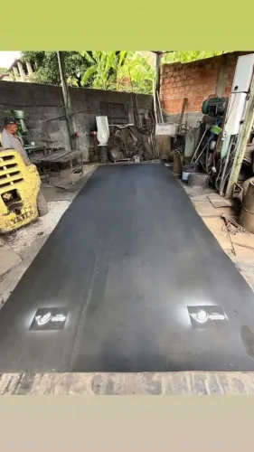 Forro de borracha para caminhão