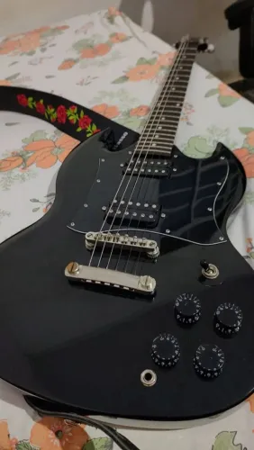 Epiphone SG Special 2008 Preta + Malagoli Zonda Ponte