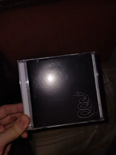 Cd metallica - black album - vertigo original version (novo)