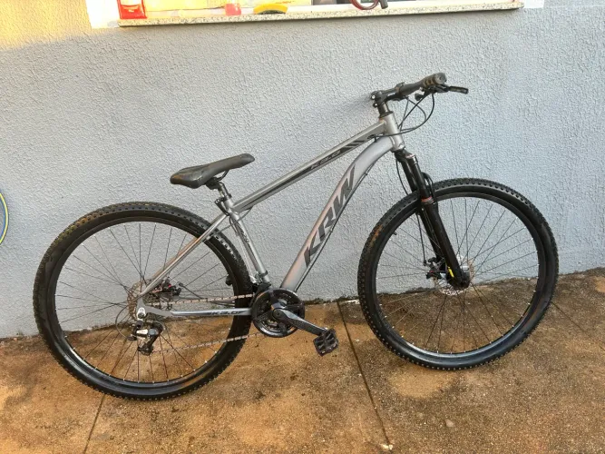 Bicicleta Aro 29 Krw Alumínio 24 Vel Freio a Disco Mecânico R1
