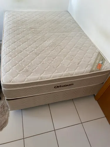 Cama box ortobom