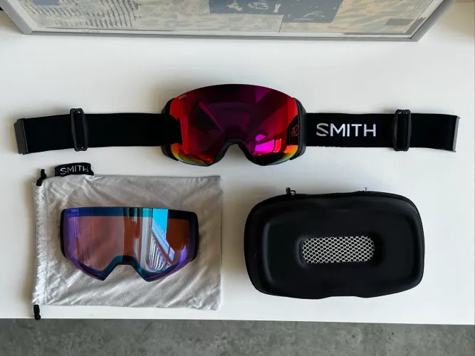 Óculos de Ski/Snowboard Smith 4D MAG Chromapop + lente extra (Anon, Oakley, Giro)