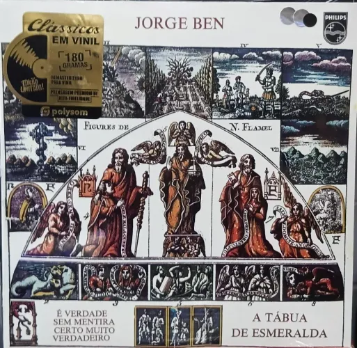 LP JORGE BEN LACRADO - A TÁBUA DE ESMERALDA