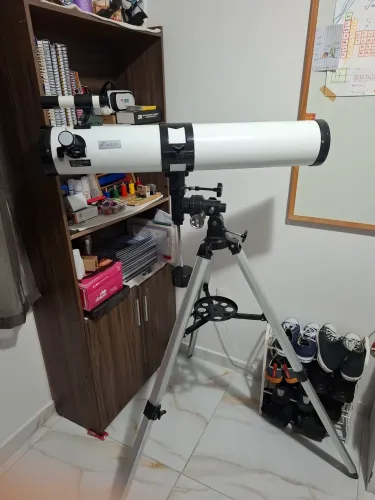 Telescópio Refletor Uranum Perseus 114900 (114mm / 900mm) + Kit Completo de Acessórios