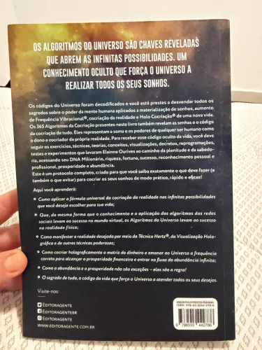 Algoritmos do Universo - Código de Tudo | Elaine Ourives | Sucesso e Prosperidade 