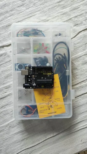Arduino blackboard Robocore + kit iniciante robocore