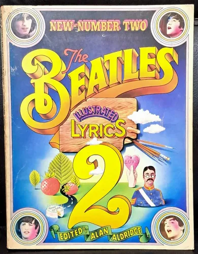 Revista Beatles Ilustrated Lyrics n. 2 - 1971. Raro.