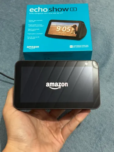 Echo Show 5 com Alexa - Tela 5,5? - Muito bem conservado