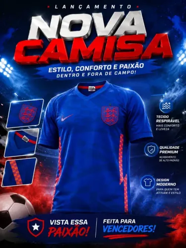 Camisa da Inglaterra 