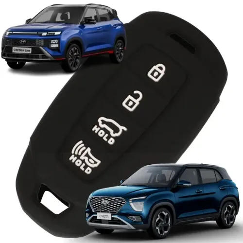 1 Acessório Capa Chave Automotiva Canivete ou Presencial Carros Hynduai Novo Creta Hb20s&x