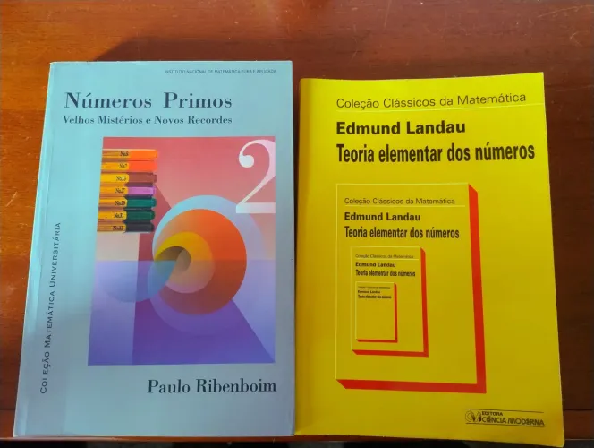 Livros - Teoria dos Números + Números Primos