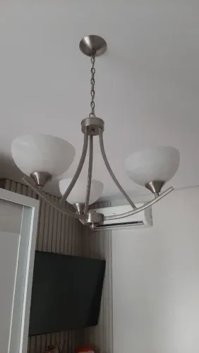 Luminária com 3 lâmpadas 