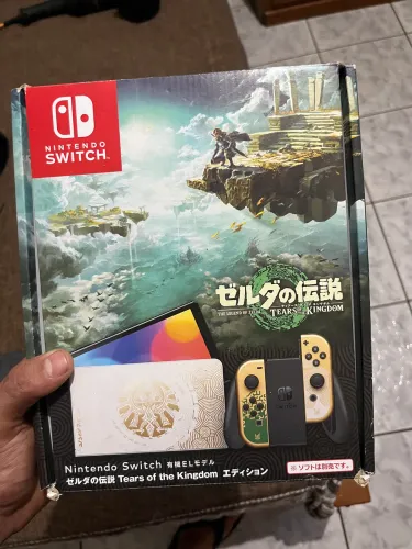 Nintendo Switch edição Legend of Zelda 