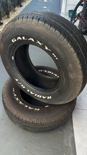 Pneus 235/70 R15 Galaxy Radial GT R1 Letras Brancas