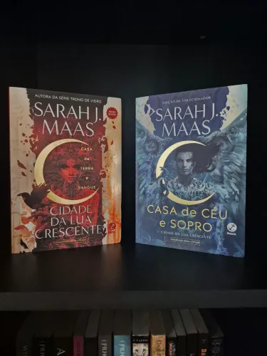 Kit livros Cidade da Lua Crescente Sarah J Mass